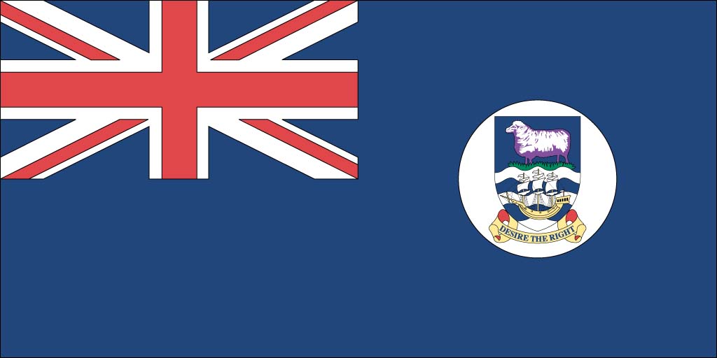 Νότια Αμερική: Σημαία Νήσων Φώκλαντ nhsia-foklant 