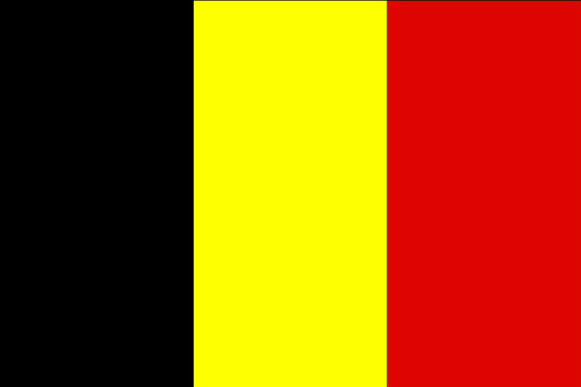 Ευρώπη: Σημαία Βελγίου Belgio 