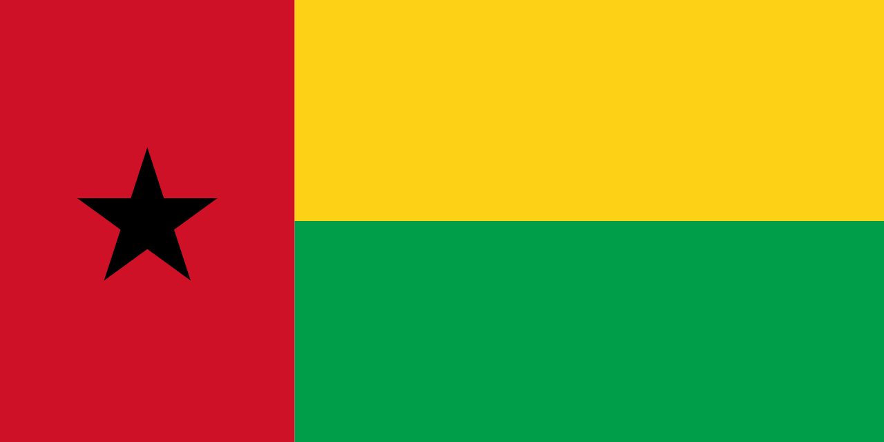 Αφρική: Σημαία Γουινέα-Μπισσάου gouinea--bisaou 